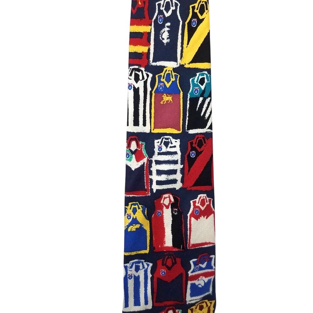 Australian Rules Football 100% Silk Tie Davenport